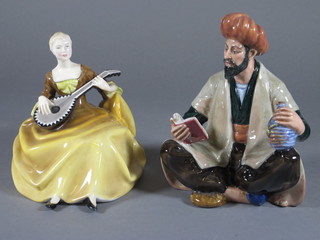 2 Royal Doulton figures - Omar Khayyam HN2247 and  Symphony HN2287