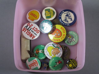 A quantity of enamelled badges
