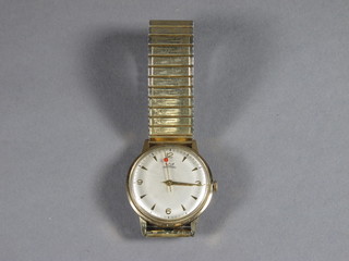 A gentleman's Astral wristwatch contained in a gold case