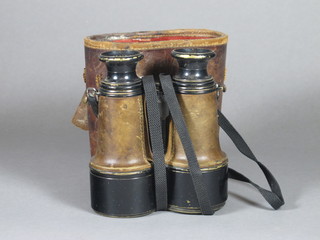 A pair of 19th Century binoculars by Heath & Co