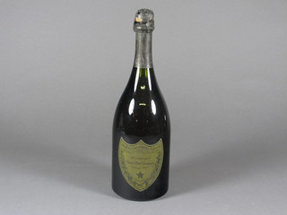 A bottle of 1970 Dom Perignon champagne