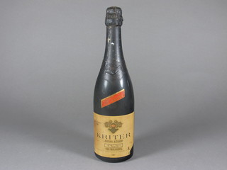 A bottle of 1966 Kriter brut de brut