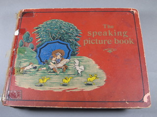 The Speaking Picture Book with coloured plates and string pull tabs to operate the animal noises, play worn,