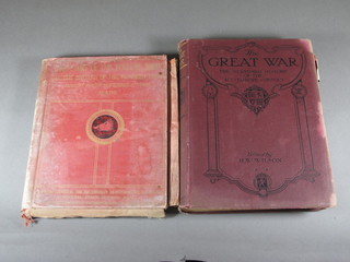 1 volume "The Story of the 4th Army and Its Battles of 100 Days August 8th - November 11th 1918" together with 1 volume "The  Great War"