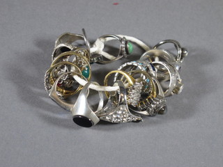 A collection of dress rings