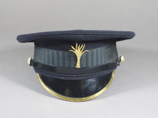 A Welsh guards peaked cap