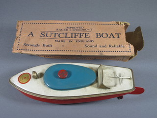 An Improved Sutcliffe model of motor boat, boxed