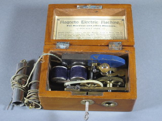 A Magneto Electric pocket size machine