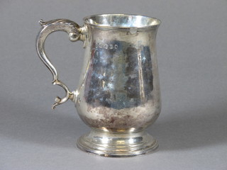 A George III silver baluster tankard, London 1798 by Peter and  Anne Bateman, 11 ozs  ILLUSTRATED