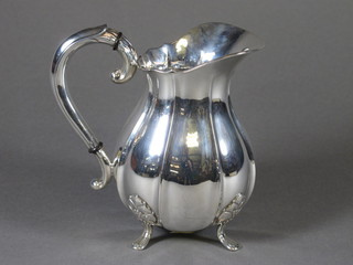 A Danish silver jug, 8 ozs