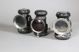 2 Lucas Captain no. 59 cycle lamps and 1 other