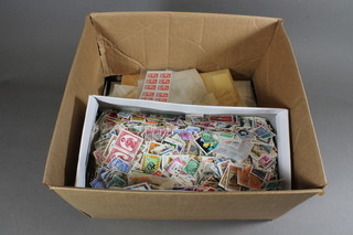 A collection of various loose stamps