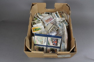 A collection of various tea cards