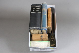 1 volume Mrs Beeton "The Book of Household Management"  together with a small collection of books, a Silver Link model of  The Silver Jubilee engine no.2509 and a pocket telescope
