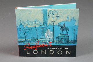 Rolf Harris, one volume "A Portrait of London", signed lots of  love from Rolf