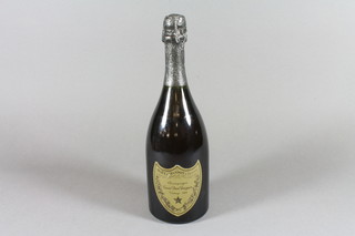A bottle of 1980 Moet & Chandon Dom Perignon champagne