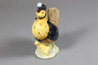 A Beswick Beatrix Potter figure - Sally Henny Penny, with  brown backstamp, marked F Warne & Co 1974, boxed