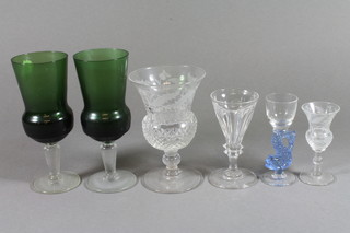 A collection of various glasses