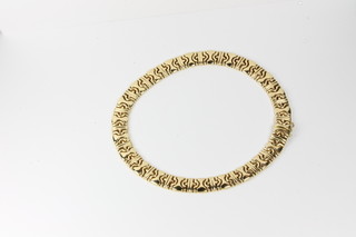 An Italian 14ct yellow gold necklet