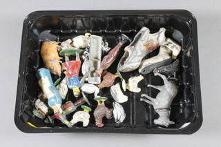 A collection of Britains farmyard figures etc