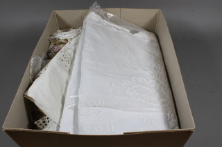 A small collection of various linens
