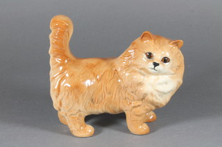 A Royal Doulton figure of a standing ginger cat 4.5"