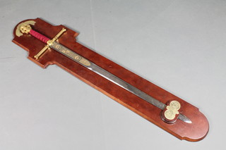 The "Colombus", a reproduction broad sword 37"