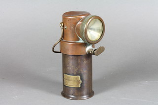 A Military issue CEAG miners lamp type BE3
