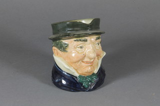 A Royal Doulton character jug - Captain Cuttle, chip to rim, 4"