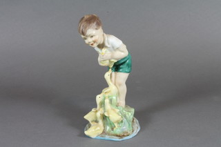 A Royal Worcester F G Doughty figure - Johnnie 3433 6.5"