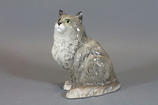 A Beswick Cheshire grey cat 8.5"