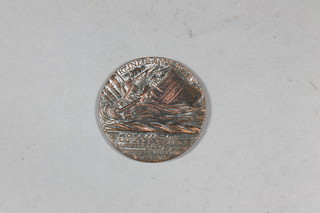A Lusitania medal dated 5 May 1915