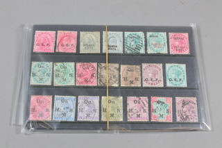 Approx. 130 Victorian and Edwardian early British empire  stamps
