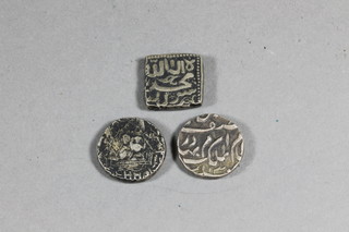 3 hammered coins