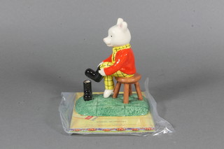 A Royal Doulton Rupert figure - Out For the Day RB14 complete  with certificate