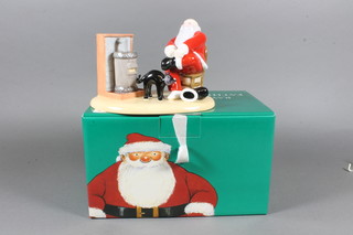 A Coalport Characters figure - Father Christmas Home Comforts, limited edition 417/2000