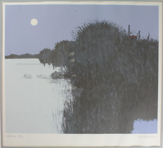 Robert Buller, a limited edition coloured print "Winter Peace"  signed and dated 1988 22" x 25"