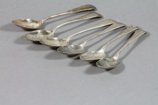A set of 6 silver Old English pattern coffee spoons Sheffield 1930, 2 ozs