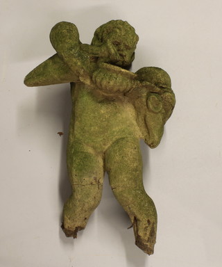 A composition figure of a cherub 30"