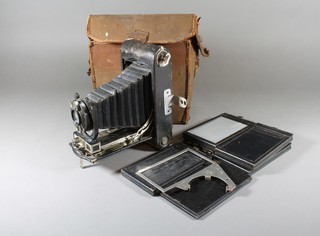 A Kodak Kodamatic folding camera