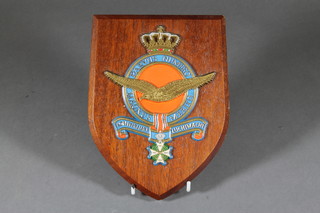 A Royal Dutch Air Force plaque 