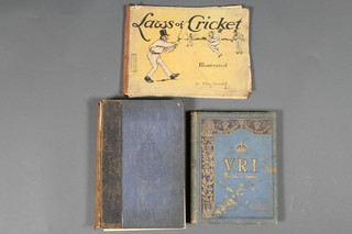 Perrier, 1 volume "The Laws of Cricket", 1 volume V.R.I "Her Life and Empire", 1 volume "Harmsworth Atlas of the World" and People Gazetter with an Atlas of The Great War