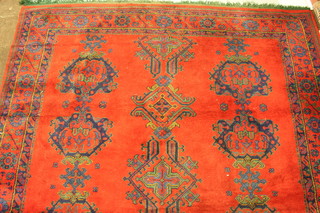A Turkey carpet 92" x 107" 