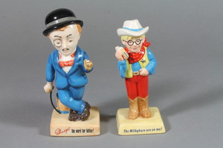 2 Royal Doulton 20th Century advertising classics, The Milky Bar Kid and Sharps The Word for Toffee, boxed