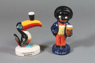 2 Royal Doulton figures, 20th Century advertising classics - Guinness Toucan and Golly, boxed