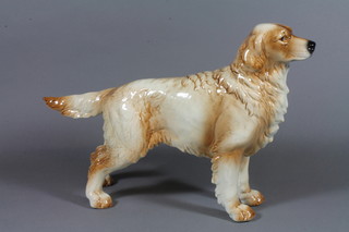 A Goebel figure of a standing retriever 18"