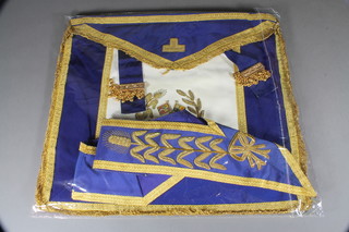 A Masonic Grand Officers full dress apron and collar