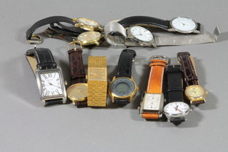 A collection of 13 various wristwatches