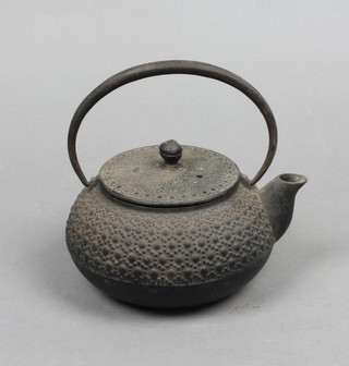 A Japanese iron teapot 5"