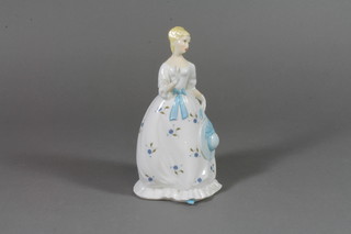 A Royal Worcester figure Summer Time 7.5"